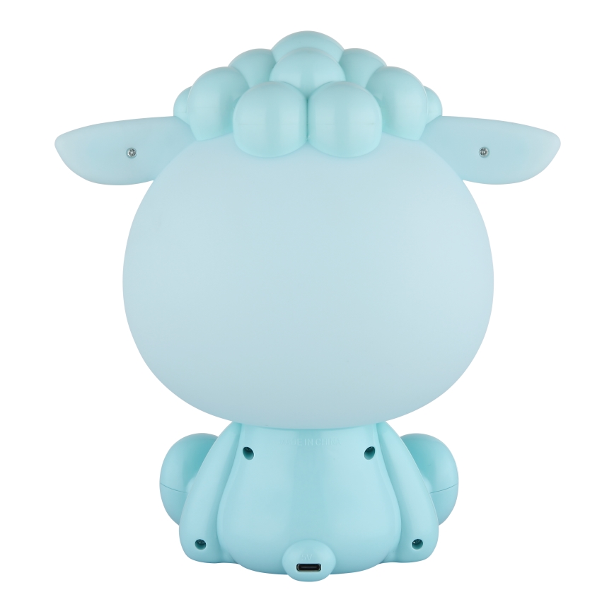 Globo - LED Ściemnialna akumulatorowa dziecięca lampka nocna LED/1W/5V 500 mAh niebieska