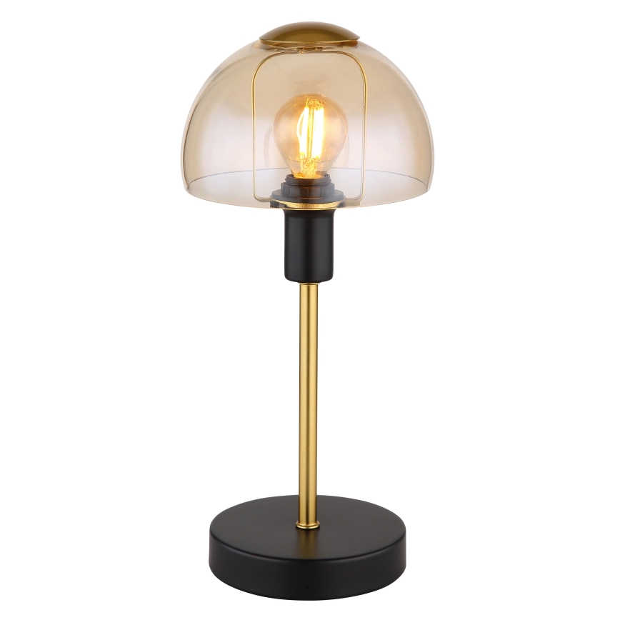 Globo - Stołowy dotykowa lampa 1xE14/25W/230V czarny/złoty
