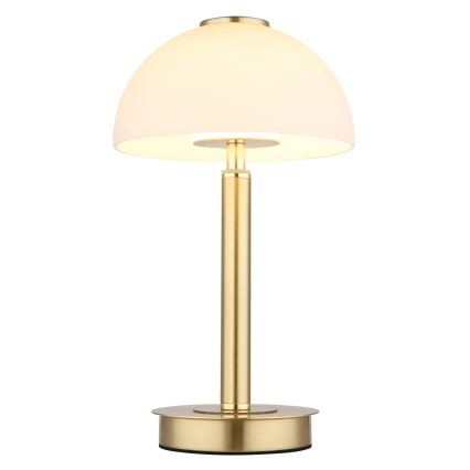 Globo - dotykowa, ściemniana lampa stołowa LED/7W/230V 3000K, mosiężna