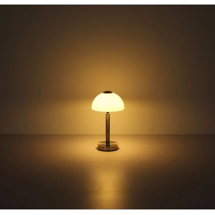 Globo - LED ściemniana dotykowa lampka stołowa LED/7W/230V 3000K matowy chrom