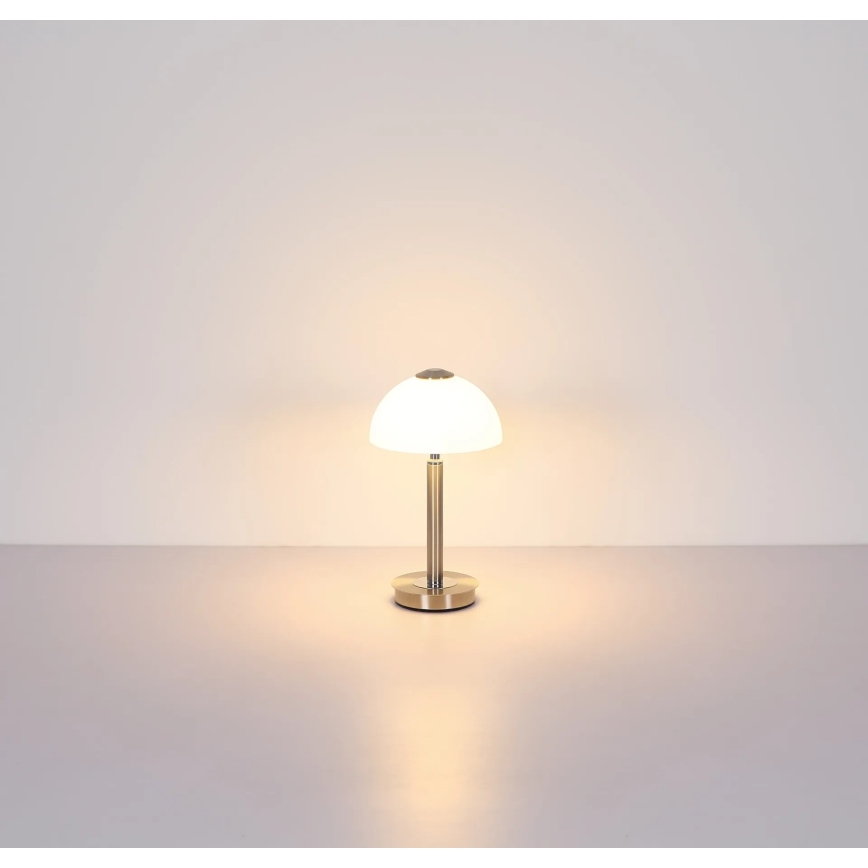 Globo - LED ściemniana dotykowa lampka stołowa LED/7W/230V 3000K matowy chrom