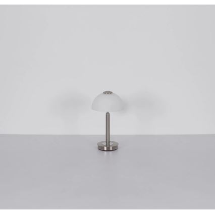 Globo - LED ściemniana dotykowa lampka stołowa LED/7W/230V 3000K matowy chrom