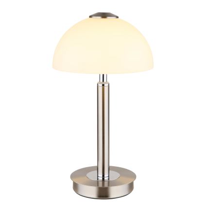 Globo - LED ściemniana dotykowa lampka stołowa LED/7W/230V 3000K matowy chrom