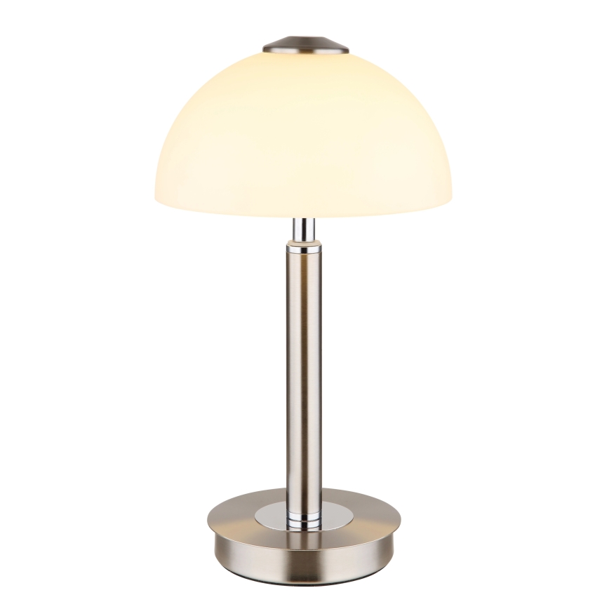 Globo - LED ściemniana dotykowa lampka stołowa LED/7W/230V 3000K matowy chrom