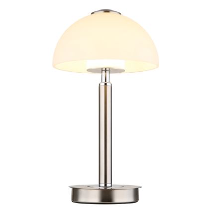 Globo - LED ściemniana dotykowa lampka stołowa LED/7W/230V 3000K matowy chrom