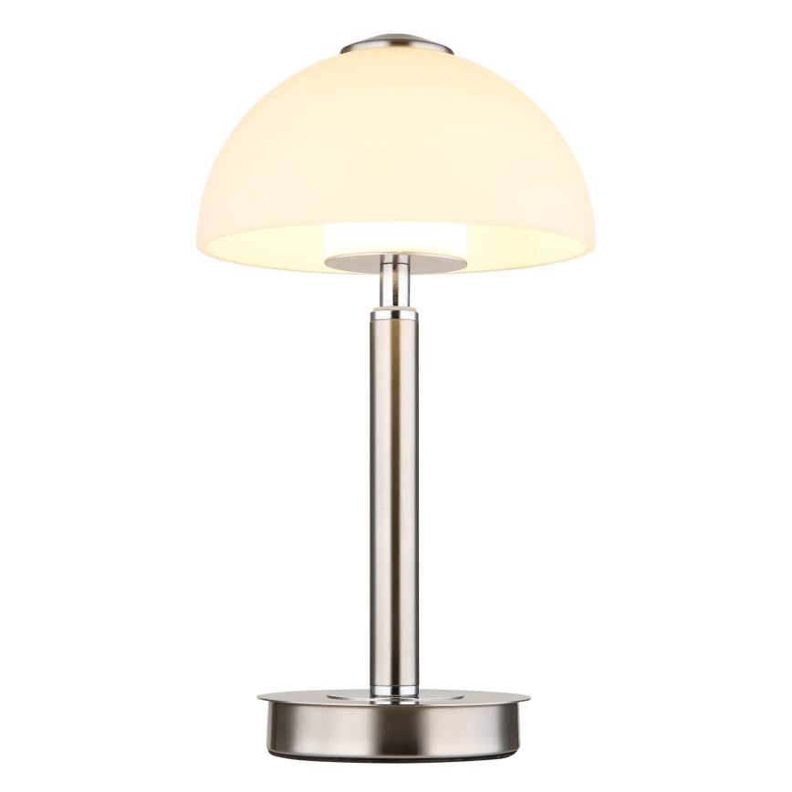 Globo - LED ściemniana dotykowa lampka stołowa LED/7W/230V 3000K matowy chrom