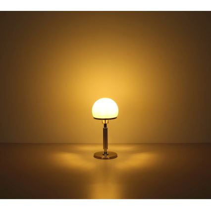 Globo - Lampa stołowa 1xE27/40W/230V złota