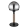 Globo 21954S - Lampa stołowa HAKU 1xE27/40W/230V czarna/brązowa