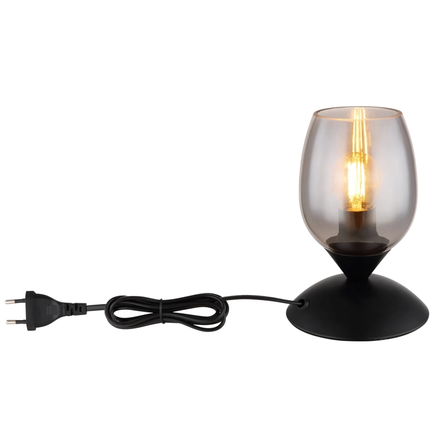 Globo - Dotykowa lampa stołowa 1xE14/25W/230V czarna