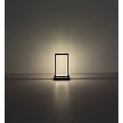 Globo - LED Ściemnialna dotykowa lampa stołowa LED/3W/3,7V 2700K/4000K/6500K 1800 mAh USB czarny