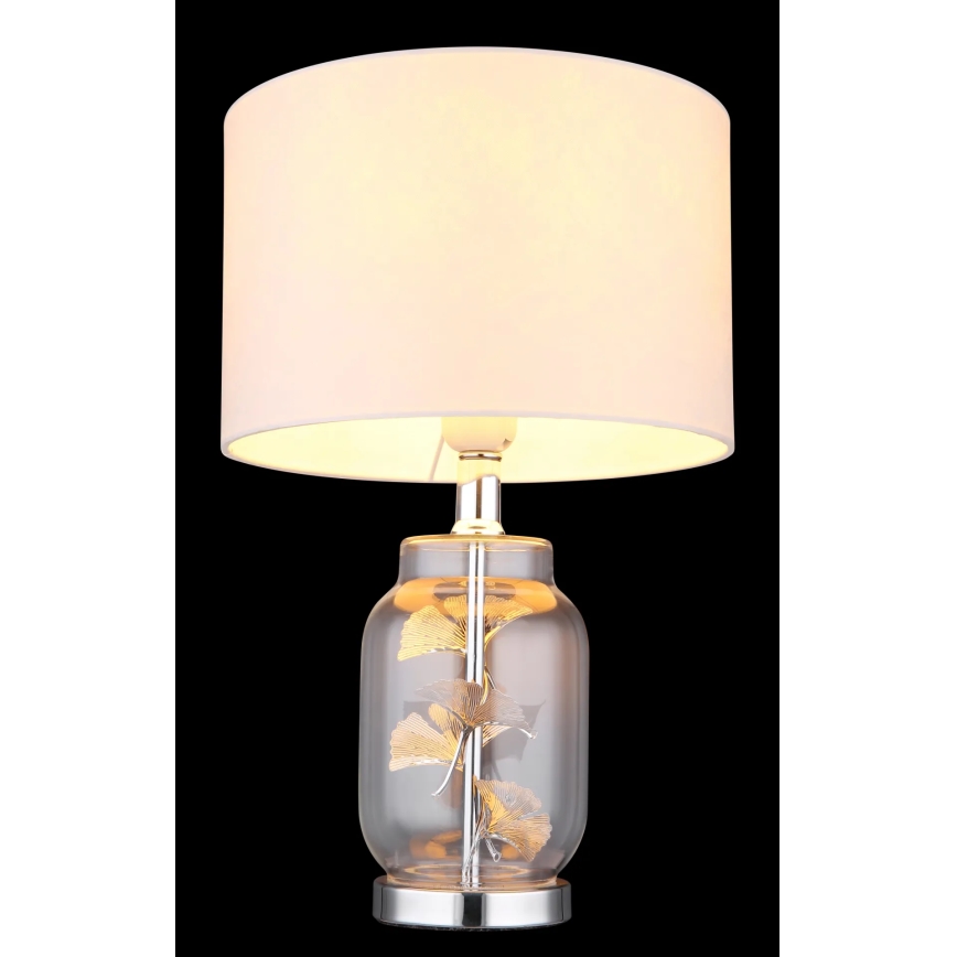 Globo - Lampa stołowa 1xE27/40W/230V biały