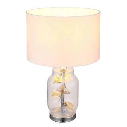 Globo - Lampa stołowa 1xE27/40W/230V biały