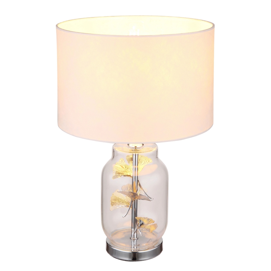 Globo - Lampa stołowa 1xE27/40W/230V biały