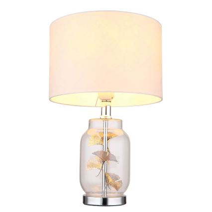 Globo - Lampa stołowa 1xE27/40W/230V biały
