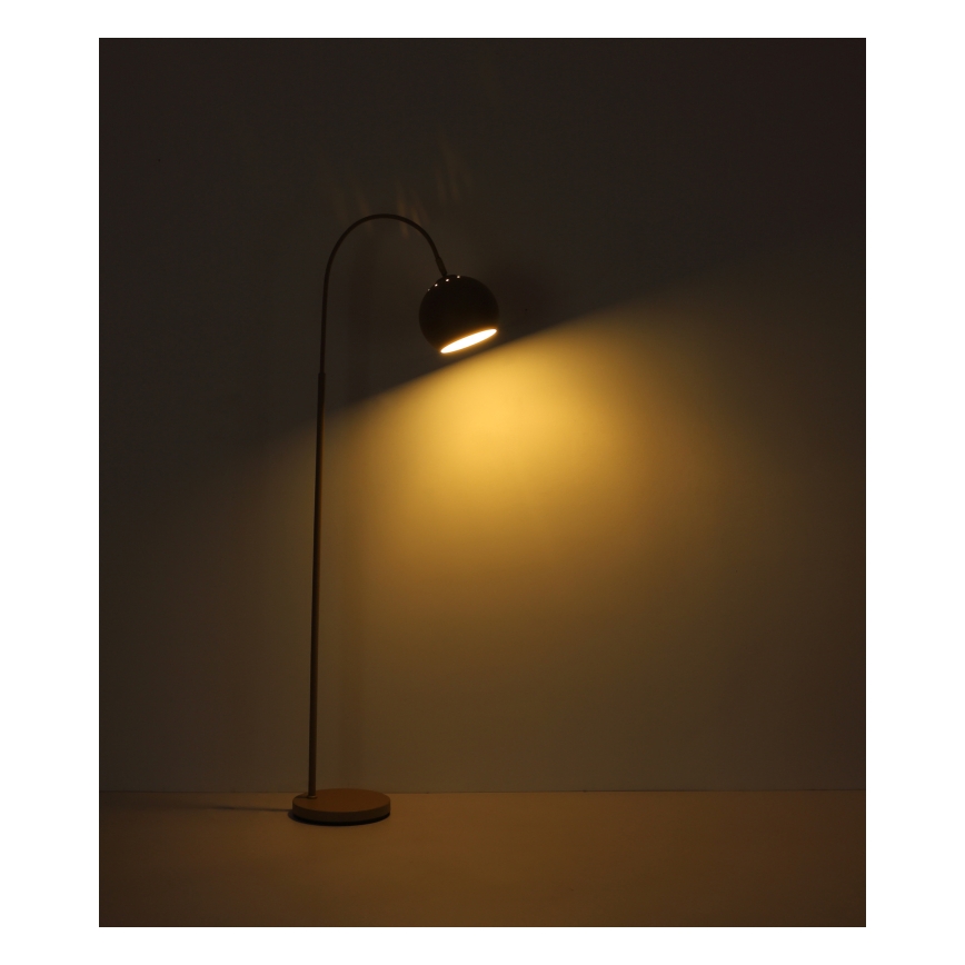 Globo - Lampa podłogowa 1xE27/60W/230V beżowy