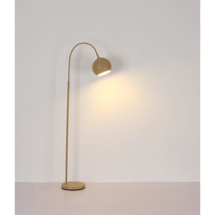 Globo - Lampa podłogowa 1xE27/60W/230V beżowy