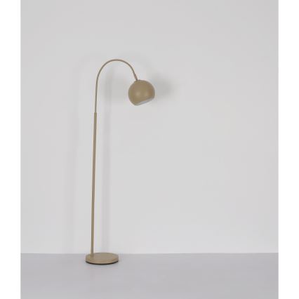 Globo - Lampa podłogowa 1xE27/60W/230V beżowy