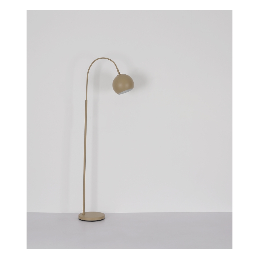 Globo - Lampa podłogowa 1xE27/60W/230V beżowy