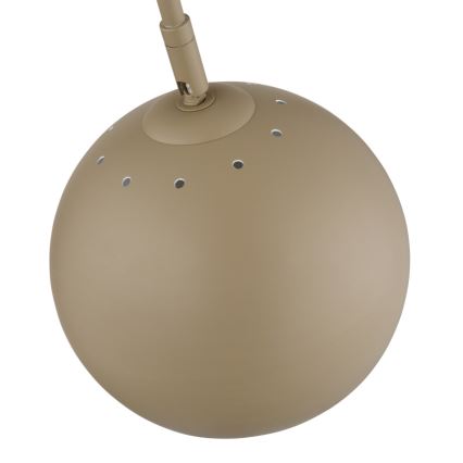Globo - Lampa podłogowa 1xE27/60W/230V beżowy