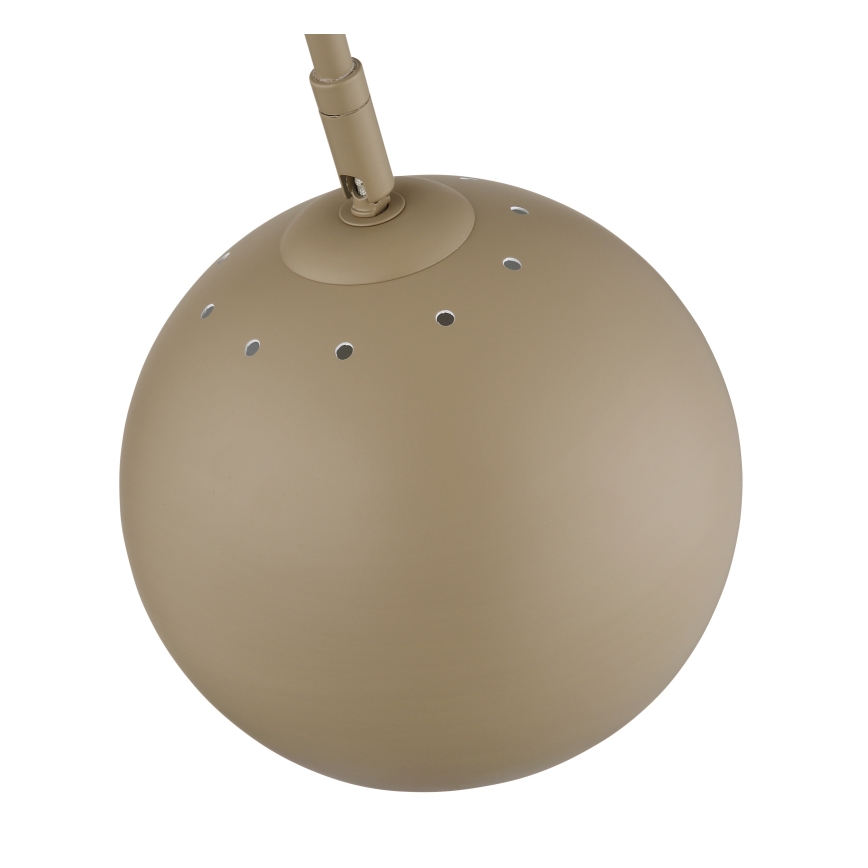 Globo - Lampa podłogowa 1xE27/60W/230V beżowy