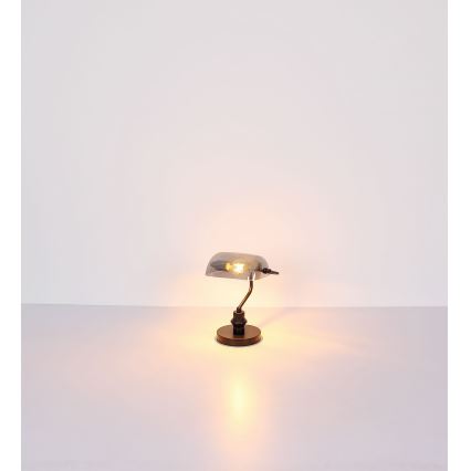 Globo - Lampa stołowa 1xE27/60W/230V czarna