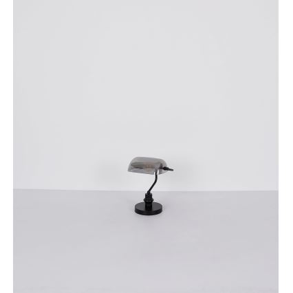 Globo - Lampa stołowa 1xE27/60W/230V czarna