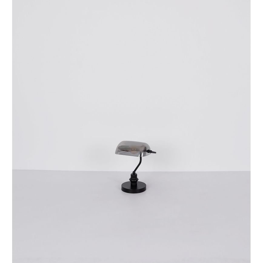 Globo - Lampa stołowa 1xE27/60W/230V czarna