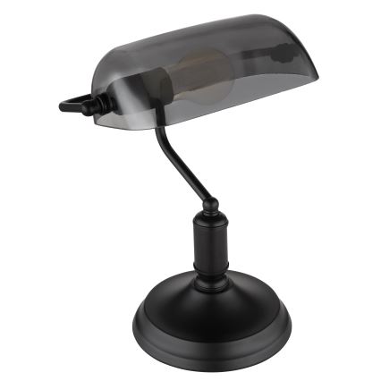 Globo - Lampa stołowa 1xE27/60W/230V czarna