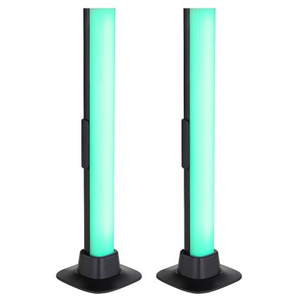 Globo RGB- ZESTAW 2x LED RGB Lampa ściemnialna stołowa 2w1 LED/2W/5V USB Wi-Fi Tuya