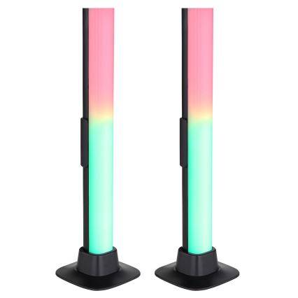 Globo RGB- ZESTAW 2x LED RGB Lampa ściemnialna stołowa 2w1 LED/2W/5V USB Wi-Fi Tuya