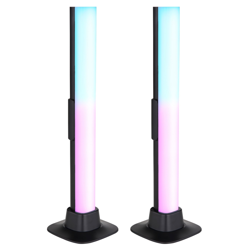 Globo RGB- ZESTAW 2x LED RGB Lampa ściemnialna stołowa 2w1 LED/2W/5V USB Wi-Fi Tuya