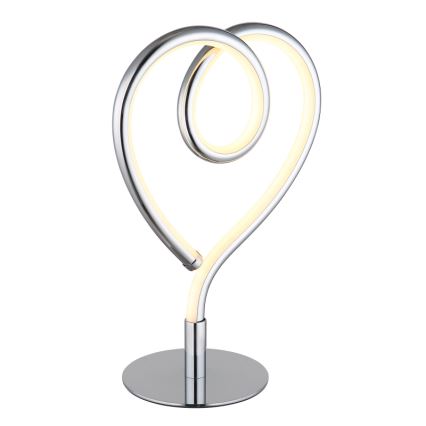Globo - LED Lampa stołowa LED/6W/230V chrom błyszczący