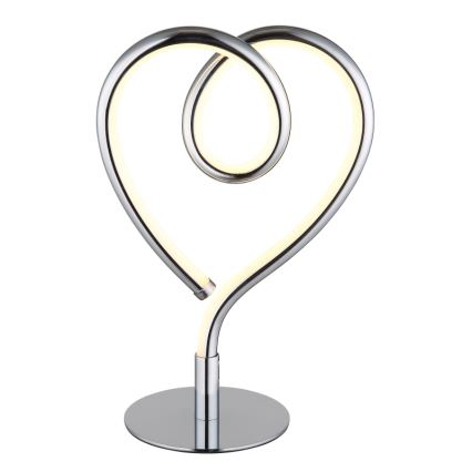 Globo - LED Lampa stołowa LED/6W/230V chrom błyszczący