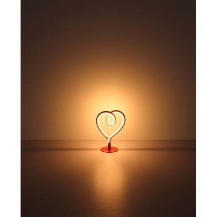Globo - LED Lampa stołowa LED/6W/230V czerwony