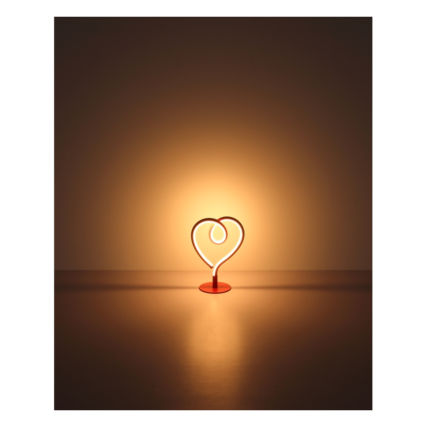 Globo - LED Lampa stołowa LED/6W/230V czerwony
