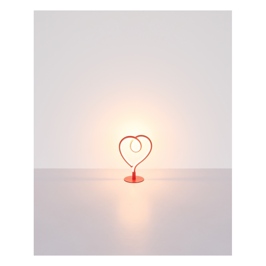 Globo - LED Lampa stołowa LED/6W/230V czerwony