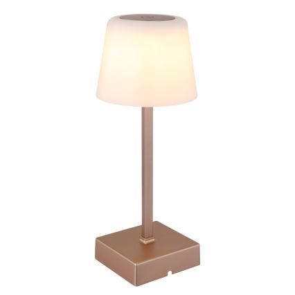 Globo - LED Ściemnialna dotykowa lampa stołowa LED/2W/5V 3000/4500/6500K 800 mAh beżowa