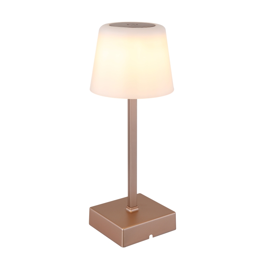 Globo - LED Ściemnialna dotykowa lampa stołowa LED/2W/5V 3000/4500/6500K 800 mAh beżowa