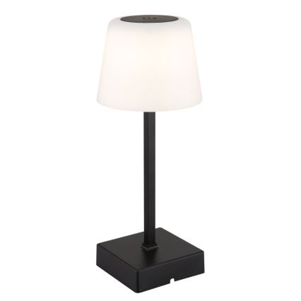 Globo - LED Ściemnialna dotykowa lampa stołowa LED/2W/5V 3000/4500/6500K 800 mAh czarna