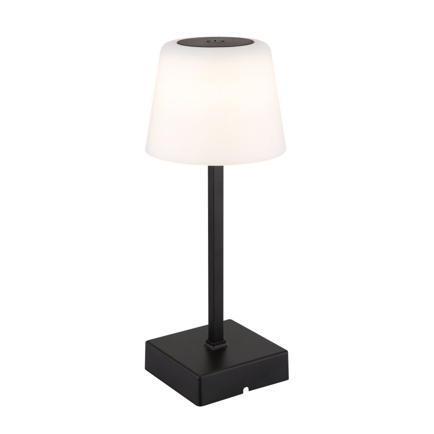 Globo - LED Ściemnialna dotykowa lampa stołowa LED/2W/5V 3000/4500/6500K 800 mAh czarna