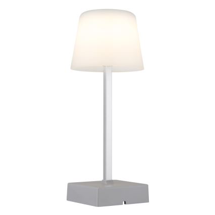 Globo - LED Ściemnialna dotykowa lampa stołowa LED/2W/5V 3000/4500/6500K 800 mAh srebrna