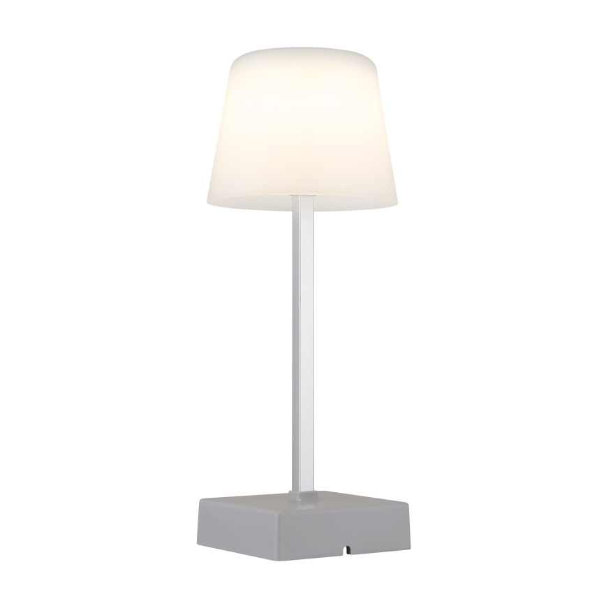 Globo - LED Ściemnialna dotykowa lampa stołowa LED/2W/5V 3000/4500/6500K 800 mAh srebrna