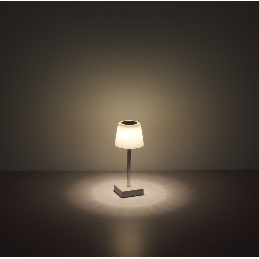 Globo - LED Ściemnialna dotykowa lampa stołowa LED/2W/5V 3000/4500/6500K 800 mAh biała