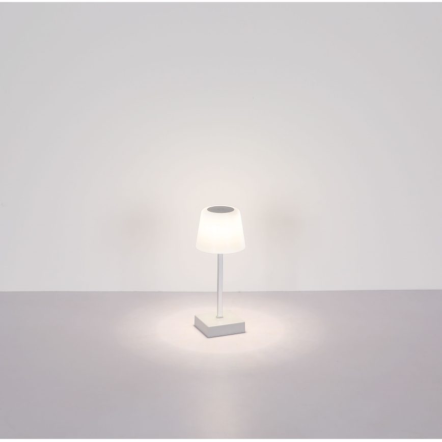 Globo - LED Ściemnialna dotykowa lampa stołowa LED/2W/5V 3000/4500/6500K 800 mAh biała