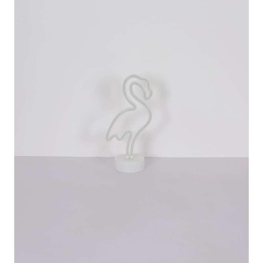 Globo - LED Neonowa dekoracja na stół LED/2W/3xAA flaming