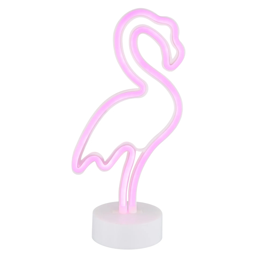 Globo - LED Neonowa dekoracja na stół LED/2W/3xAA flaming