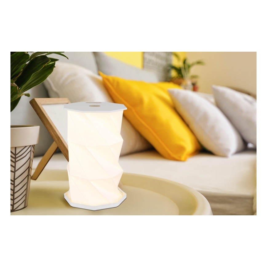 Globo - LED ładowalna dotykowa lampa stołowa z regulacją jasności LED/1W/5V 2600/3500/4800K 800 mAh