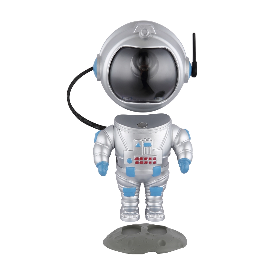 Globo - Lampa stołowa LED RGB LED/4,5W/5V astronauta srebrna