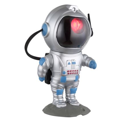 Globo - Lampa stołowa LED RGB LED/4,5W/5V astronauta srebrna