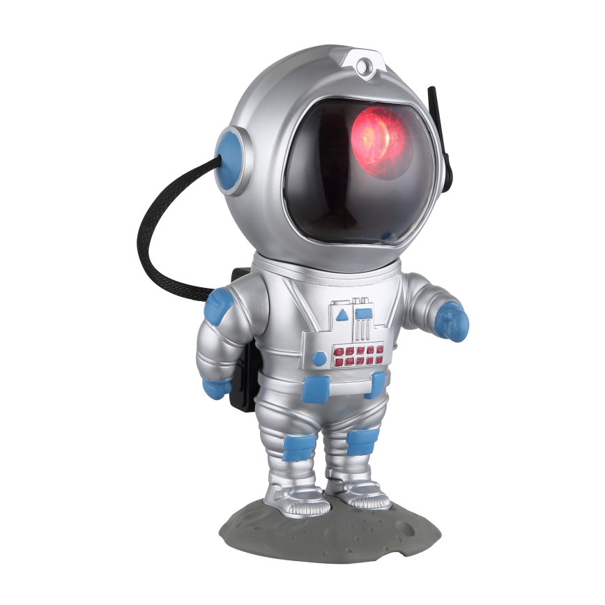 Globo - Lampa stołowa LED RGB LED/4,5W/5V astronauta srebrna